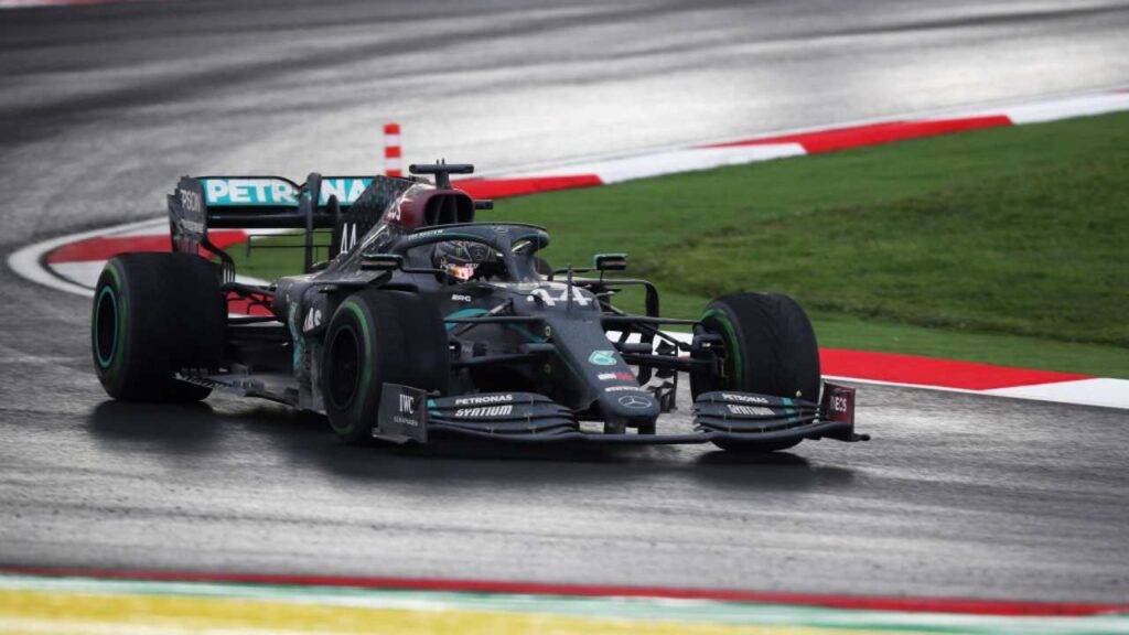 Lewis Hamilton F1 GP Turchia Gara