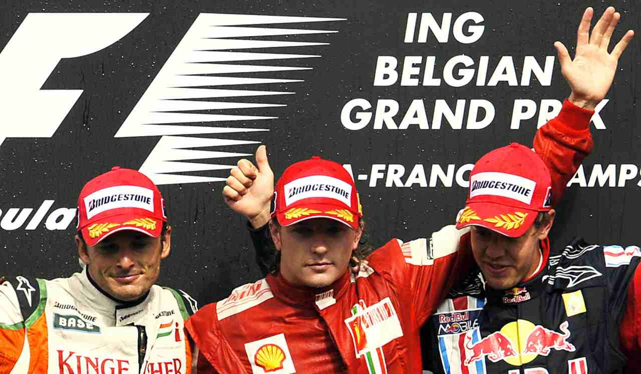 L'ultima vittoria di Raikkonen a Spa