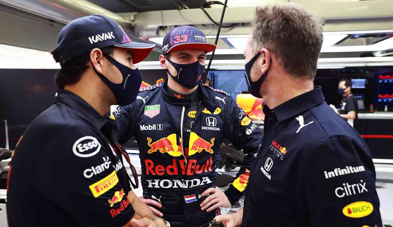 Verstappen e Horner