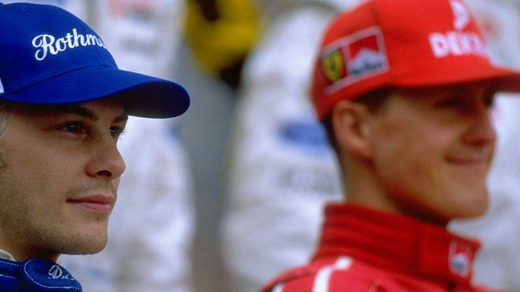 Jaques Villeneuve Michael Schumacher