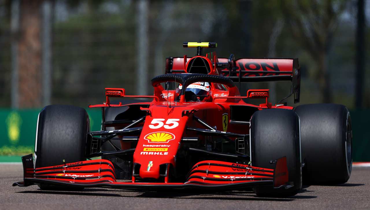 Ferrari, le novità all'anteriore per il GP Imola