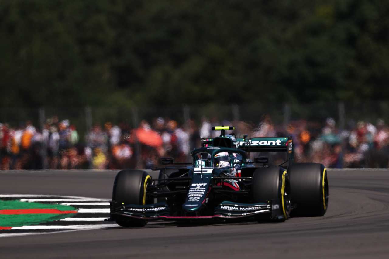 Sebastian Vettel Aston Martin F1 GP Silverstone