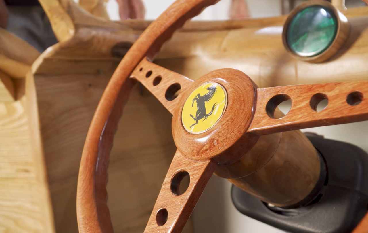 Ferrari di legno