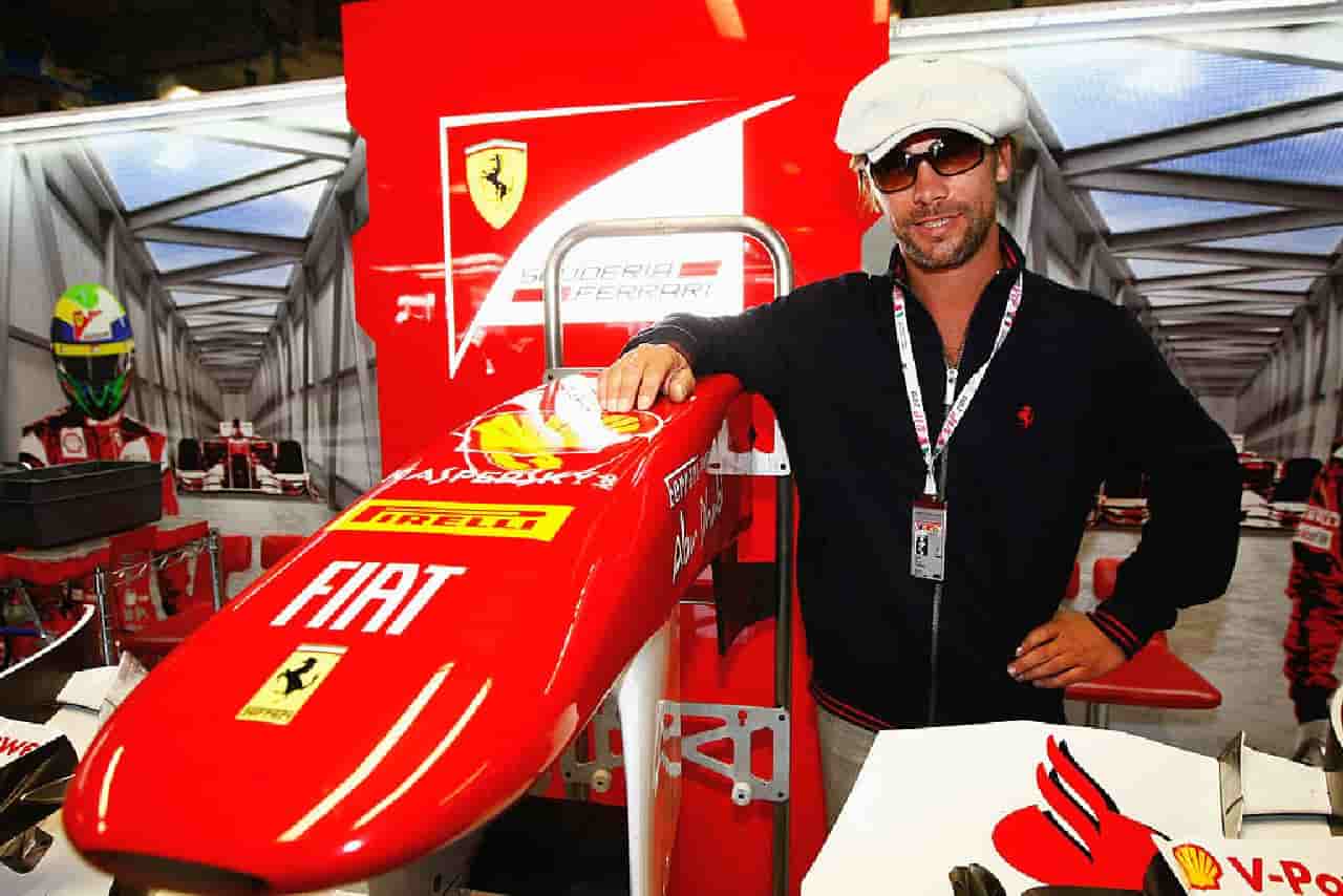 Jamiroqai nel box Ferrarii