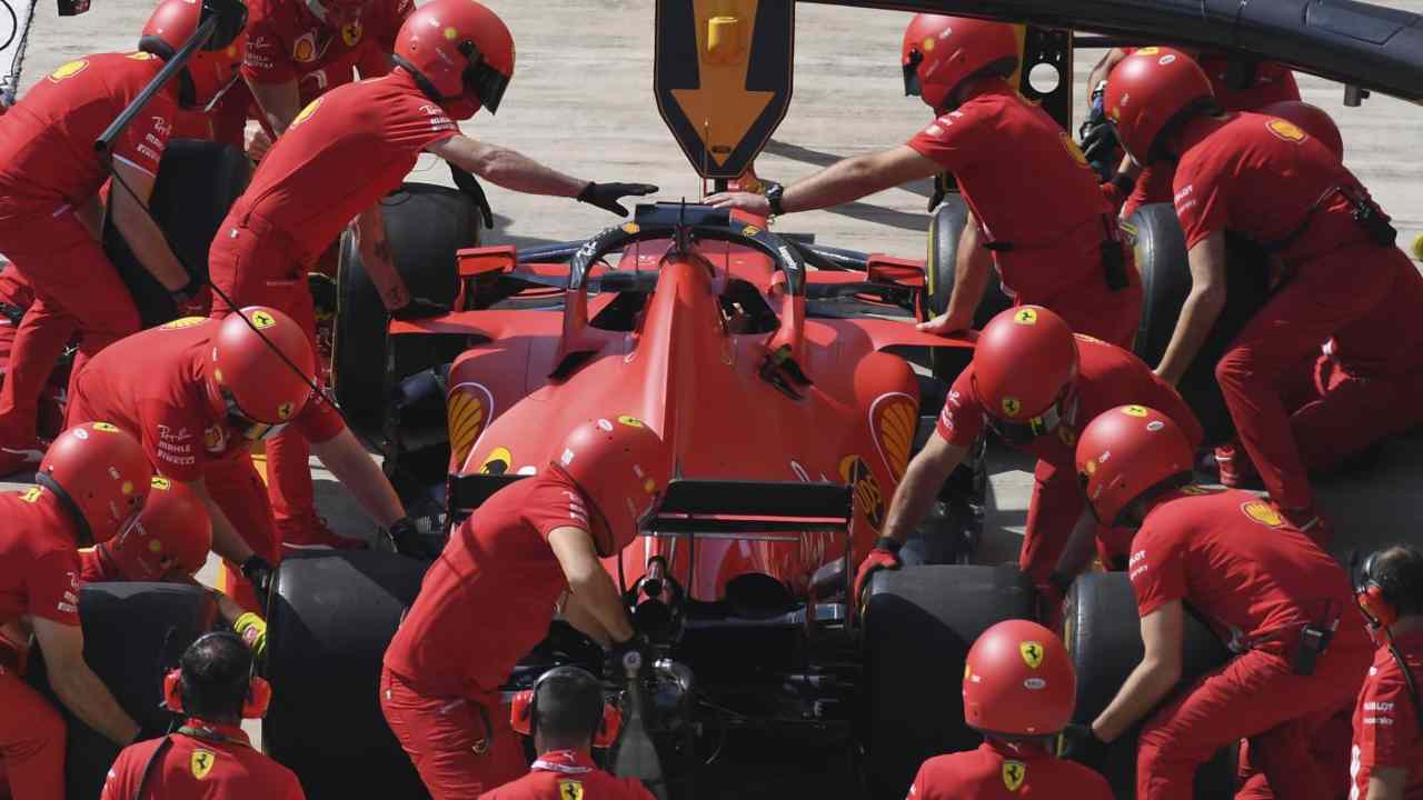 Pit stop F1