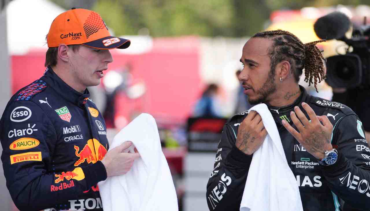 Lewis Hamilton Max Verstappen