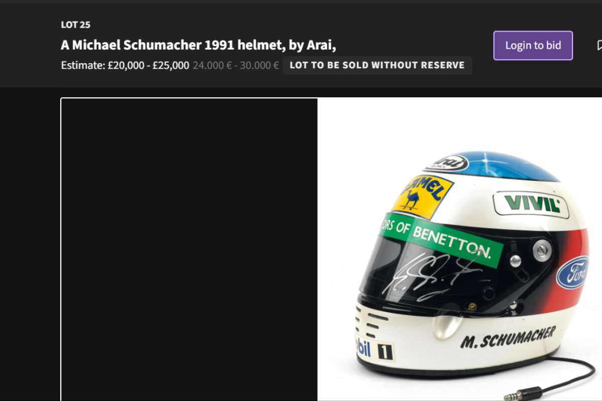 Schumacher casco 