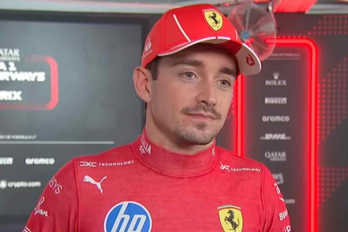 Il messaggio di Leclerc è da brividi