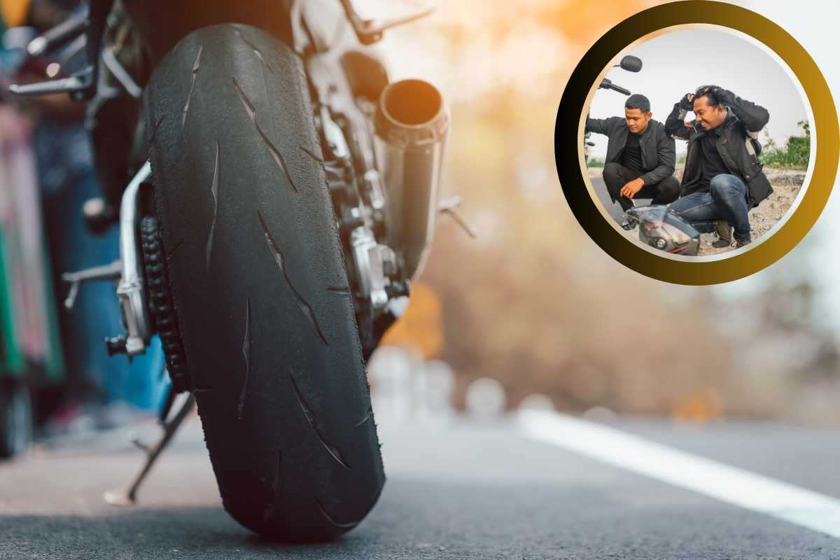 Moto in vendita dopo 10 anni in una cassa