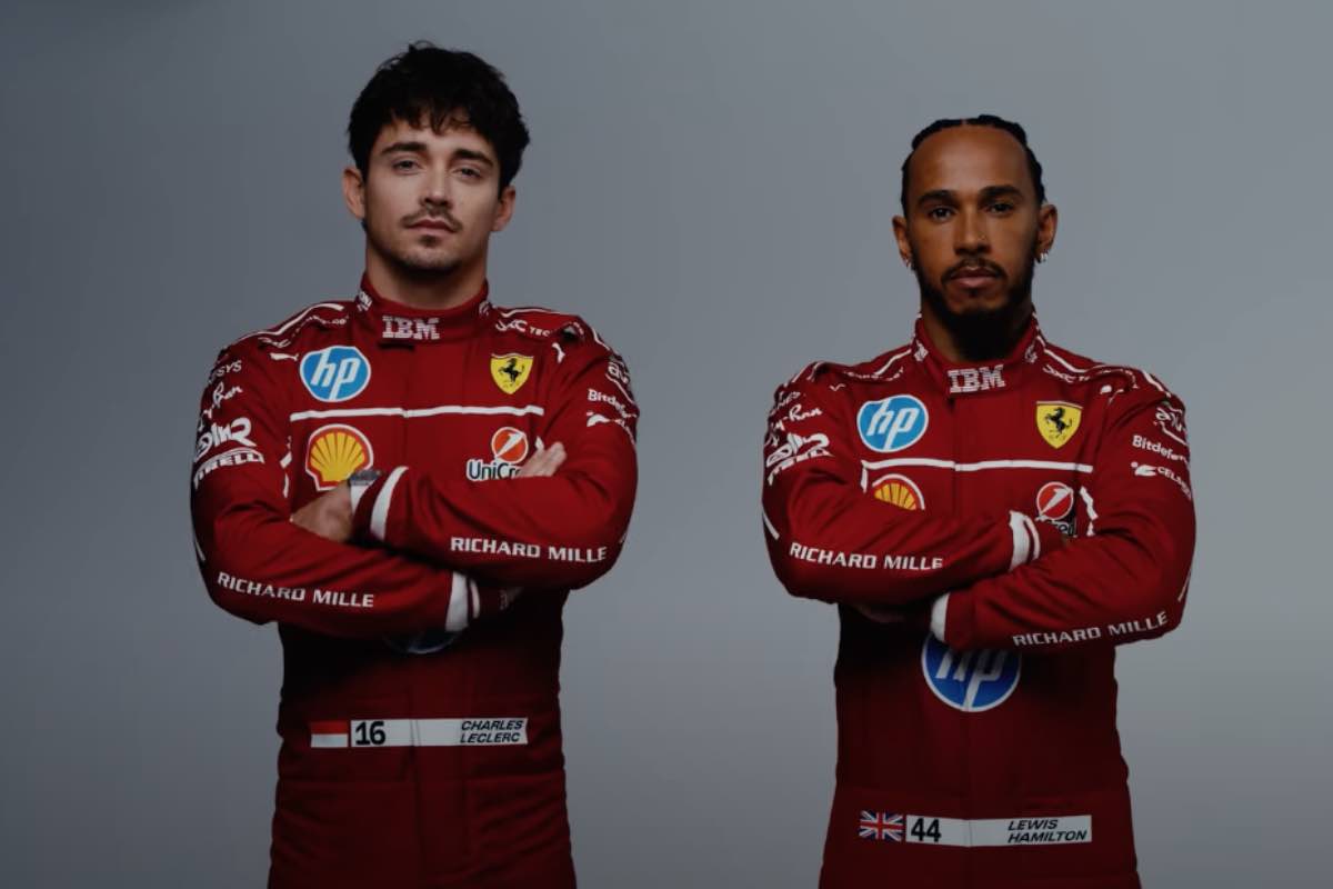 Leclerc Hamilton