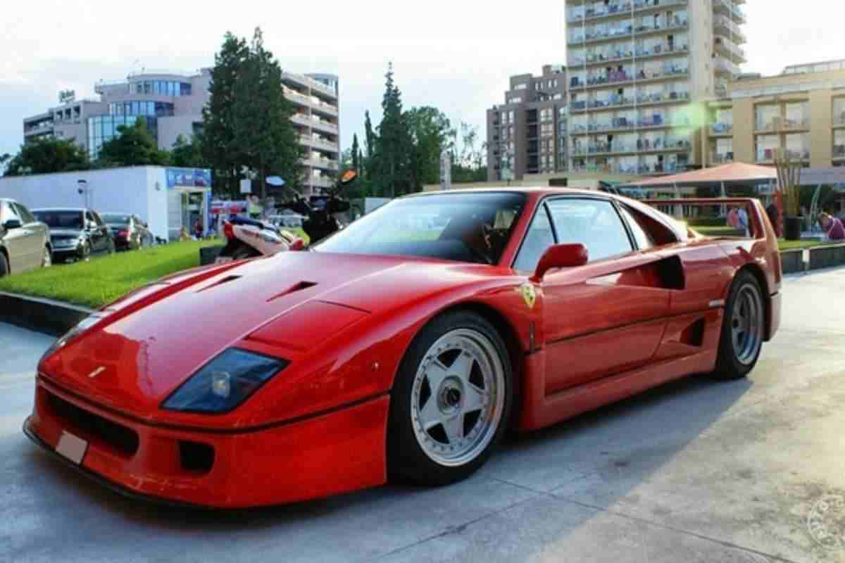 Ferrari rarissima distrutta