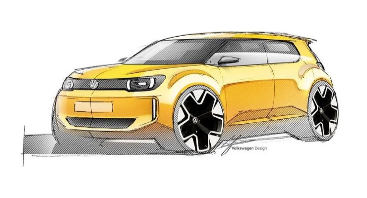 Volkswagen auto disegno