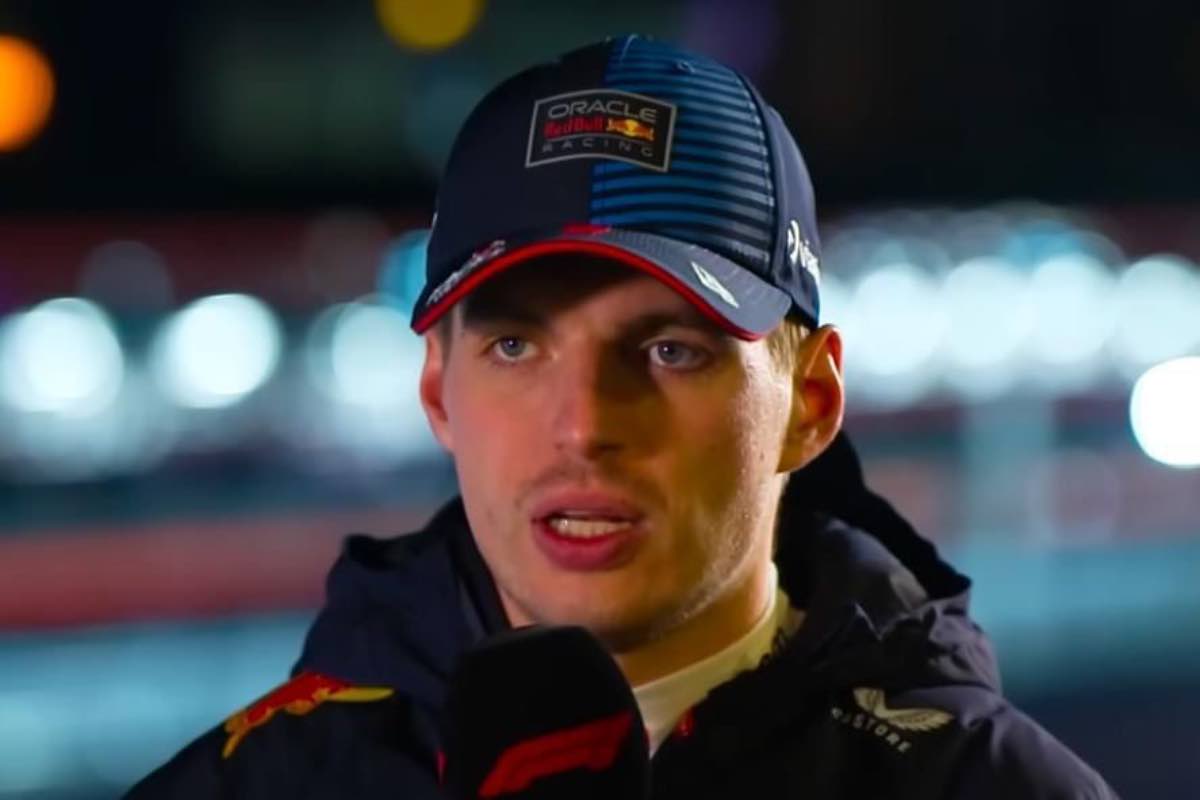 Verstappen deluso