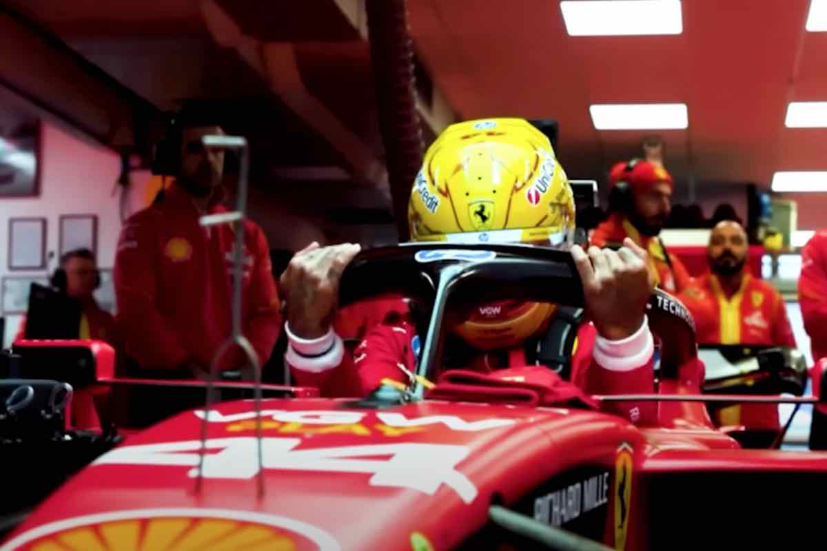 Hamilton Ferrari 